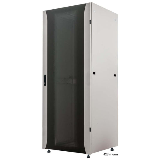 Premium 19" Network Cabinet, 32U, 800 (D) x 600 (W) x 1589 (H) mm, Gray Image 1