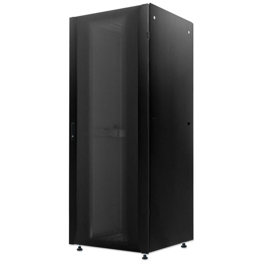 Premium 19" Network Cabinet, 42U, 800 (D) x 600 (W) x 2033 (H) mm, Black Image 1