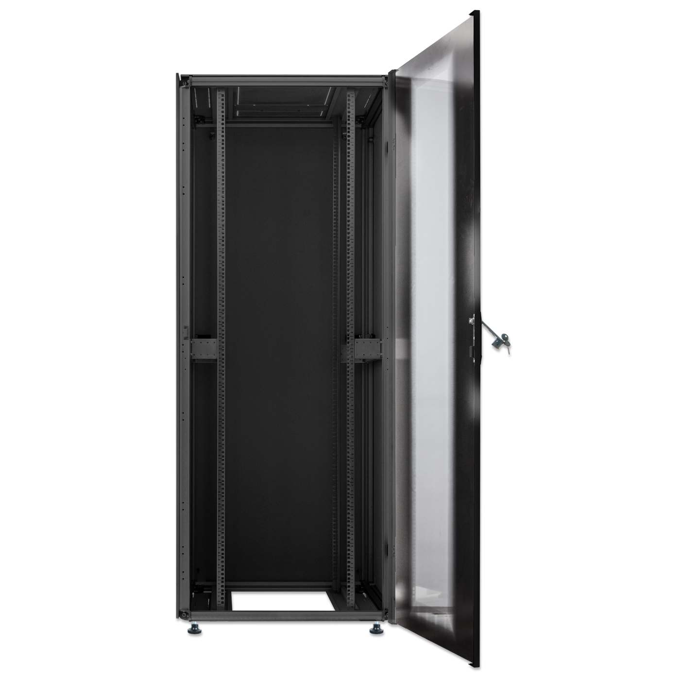 Premium 19" Network Cabinet, 42U, 800 (D) x 600 (W) x 2033 (H) mm, Black Image 3