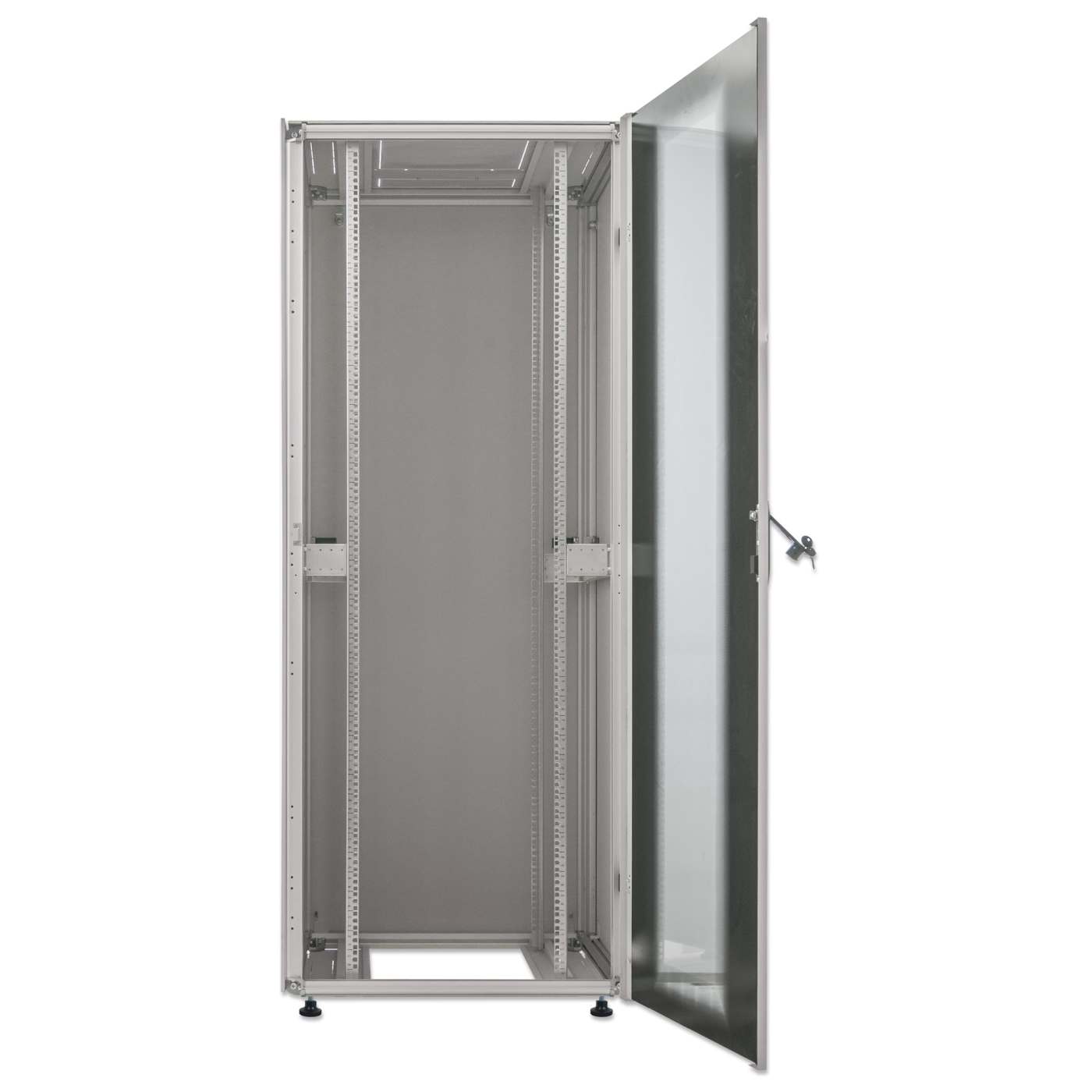 Premium 19" Network Cabinet, 42U, 800 (D) x 600 (W) x 2033 (H) mm, Gray Image 3