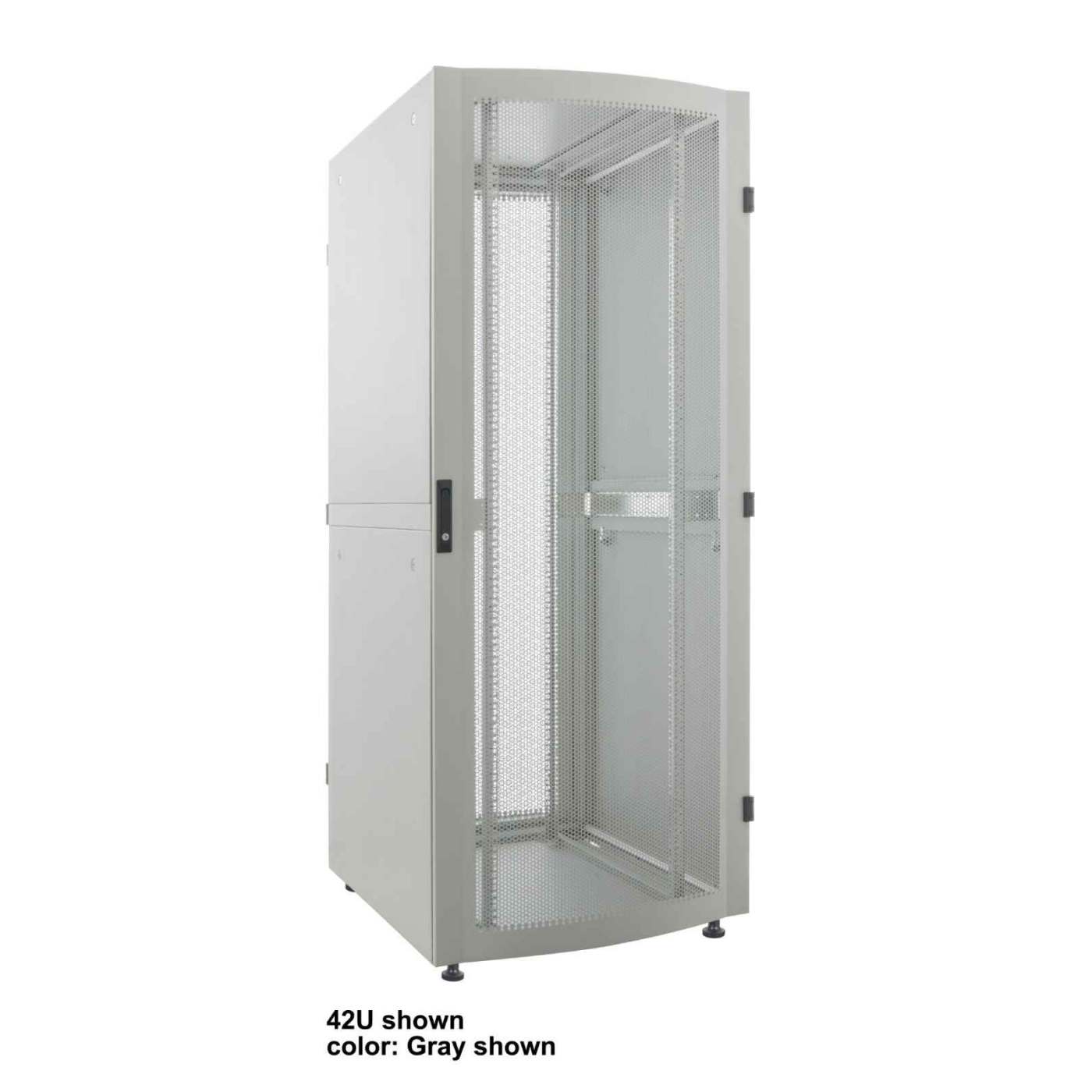 Premium 19" Server Cabinet, 26U, 1000 (D) x 600 (W) x 1322 (H) mm, Black Image 3