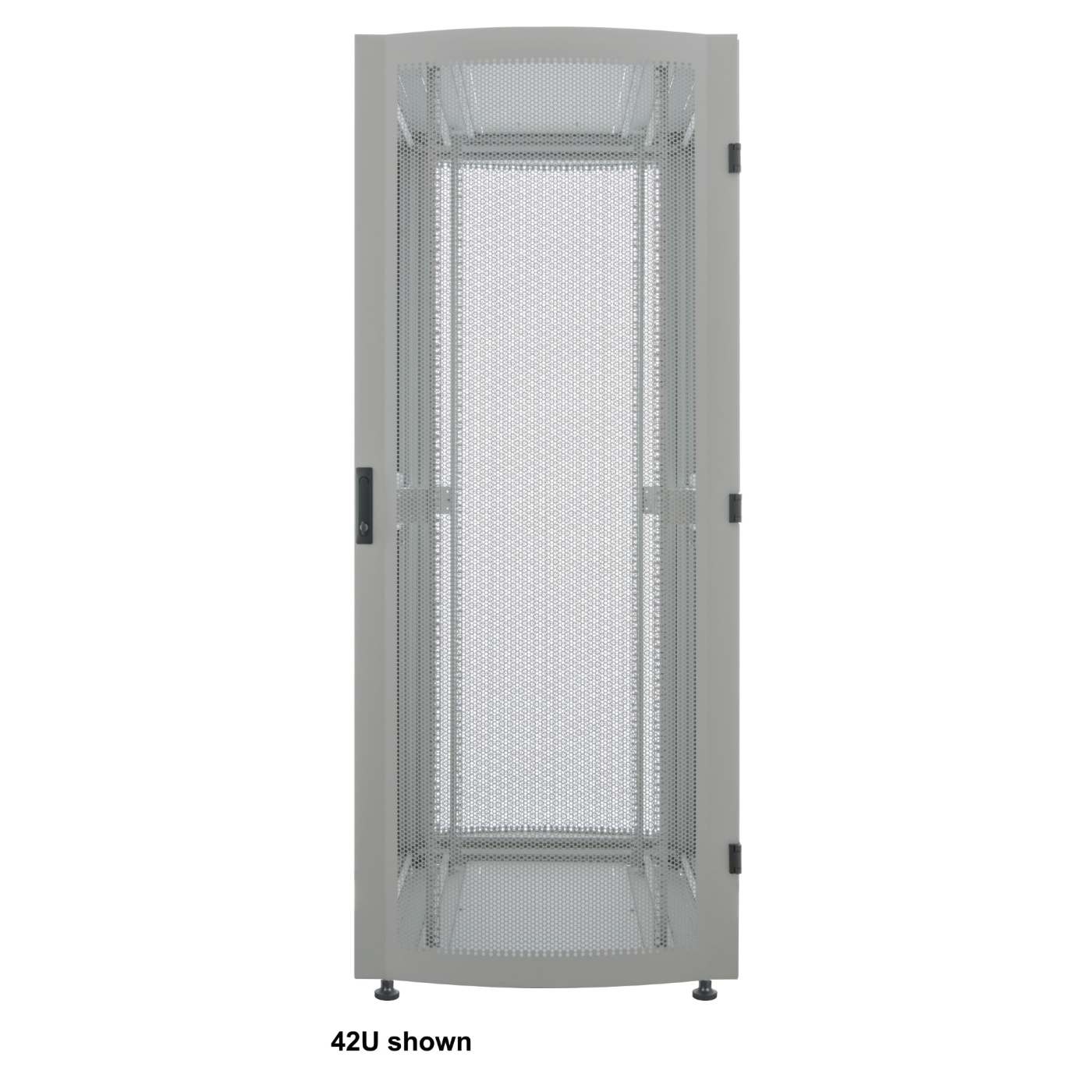 Premium 19" Server Cabinet, 26U, 1000 (D) x 600 (W) x 1322 (H) mm, Gray Image 1