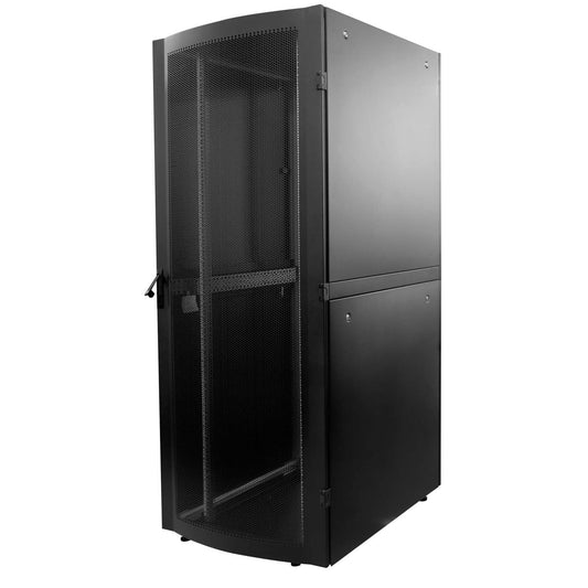 Premium 19" Server Cabinet, 42U, 1000 (D) x 800 (W) x 2033 (H) mm, Black Image 1