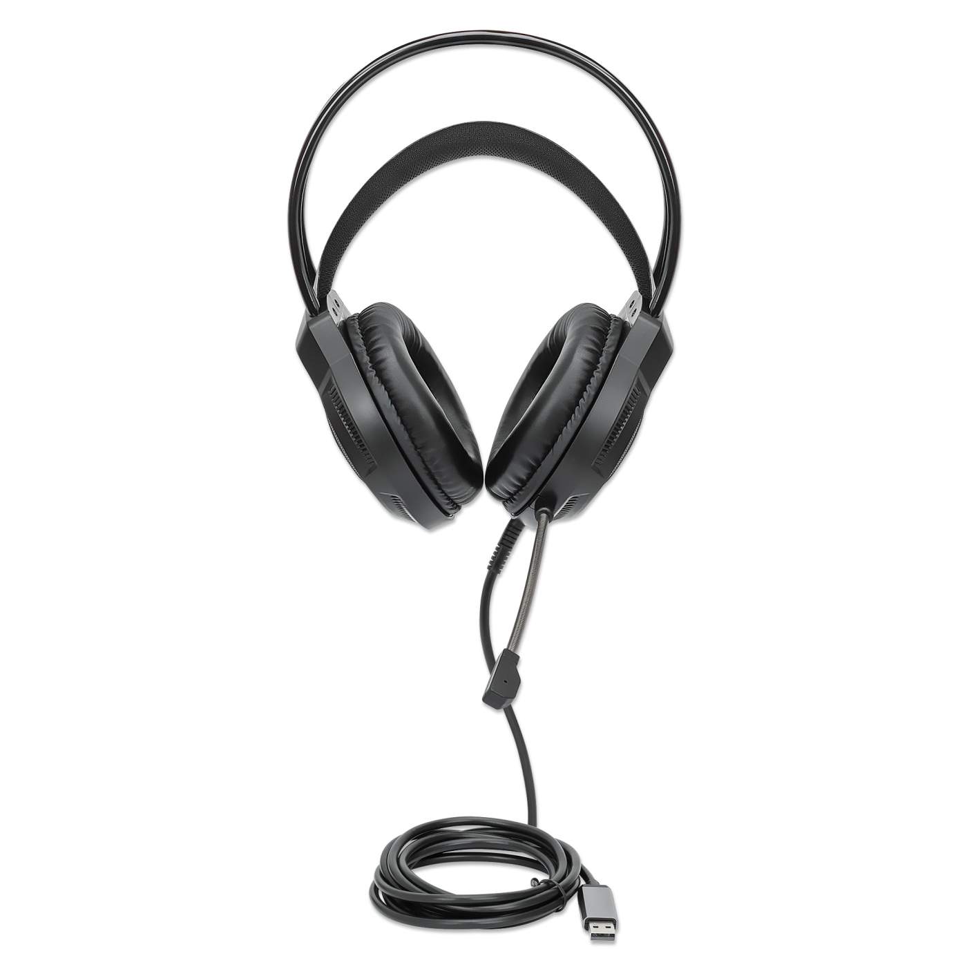 RGB LED Over-Ear USB Gaming Headset Image 6