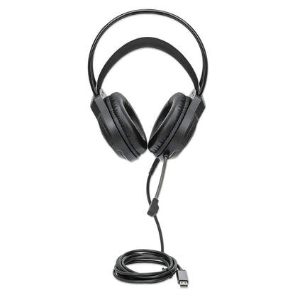 RGB LED Over-Ear USB Gaming Headset Image 6