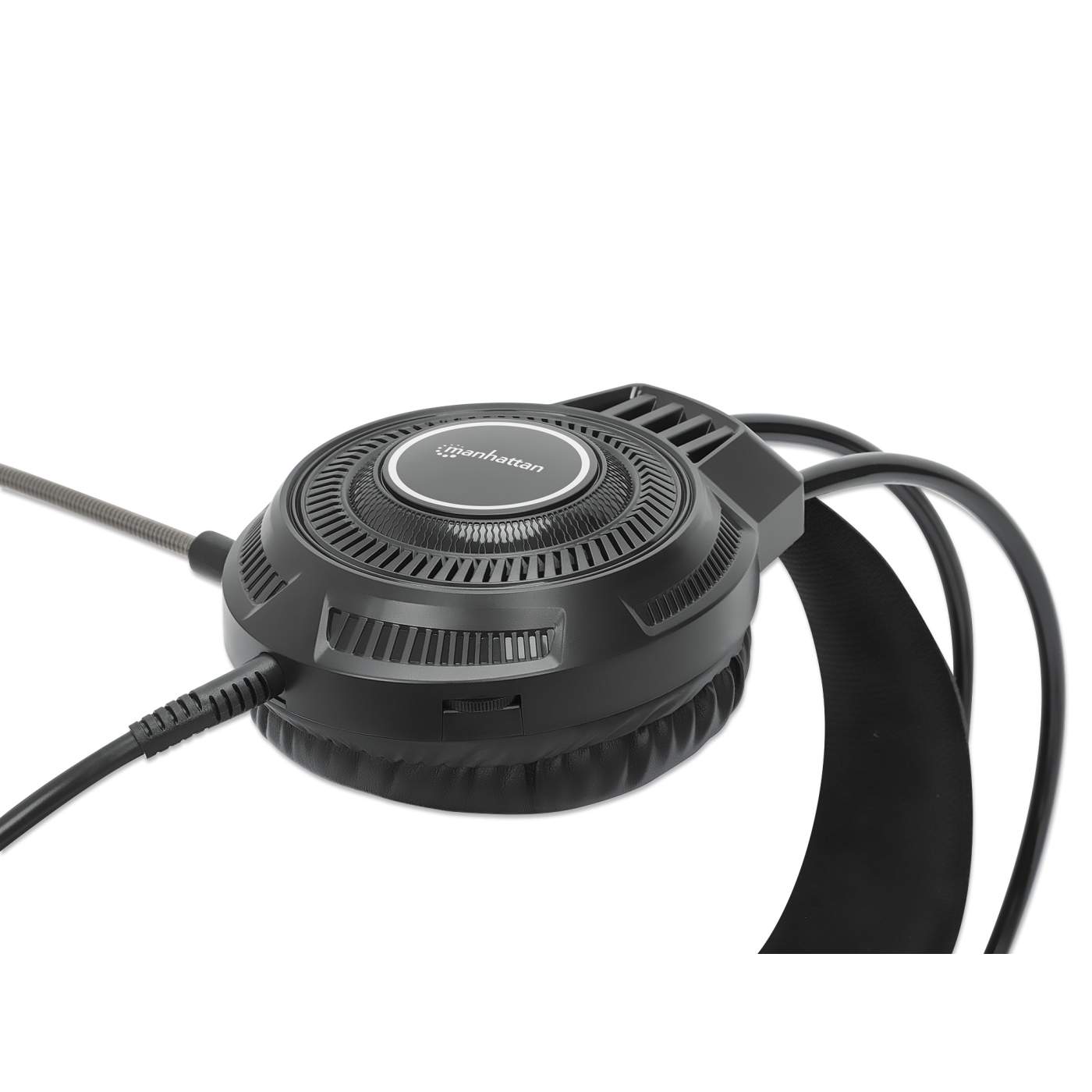 RGB LED Over-Ear USB Gaming Headset Image 7
