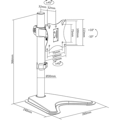 Single Monitor Desktop Stand Image 15