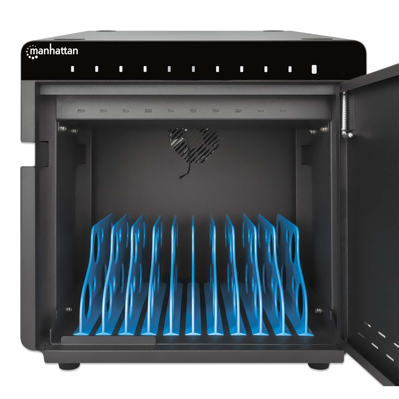 Thai 10-Port USB-C Desktop Charging Cabinet - 180 W Image 7