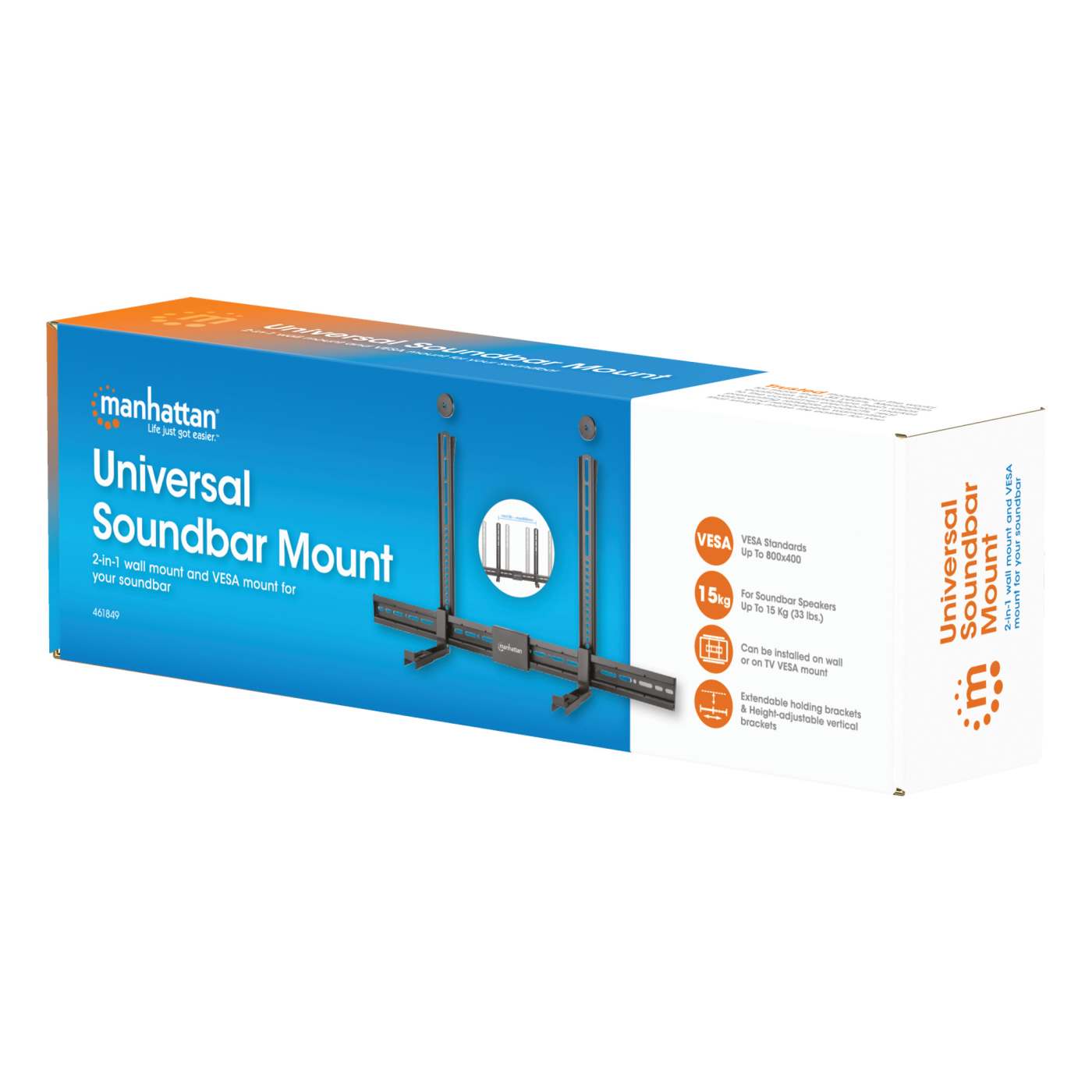 Universal Soundbar Mount Packaging Image 2