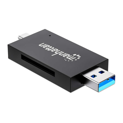 USB 3.0 Type-C / Type-A Combo Multi-Card Reader / Writer Image 3