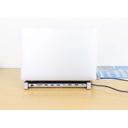 USB-C PD 10-in-1 Dual-HDMI Monitor Docking Station / Multiport Hub Image 10