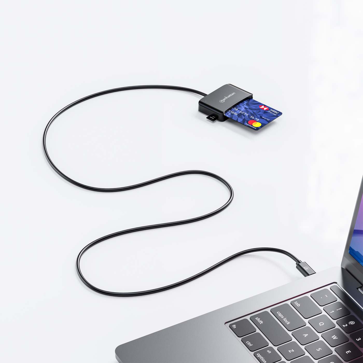 USB-C Smart Card Reader with microSD Slot Image 8