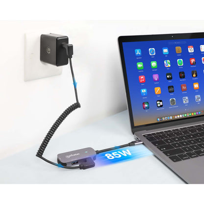 USB-C to HDMI (4K@60Hz) 3-in-1 Docking Converter with Power Delivery Image 3