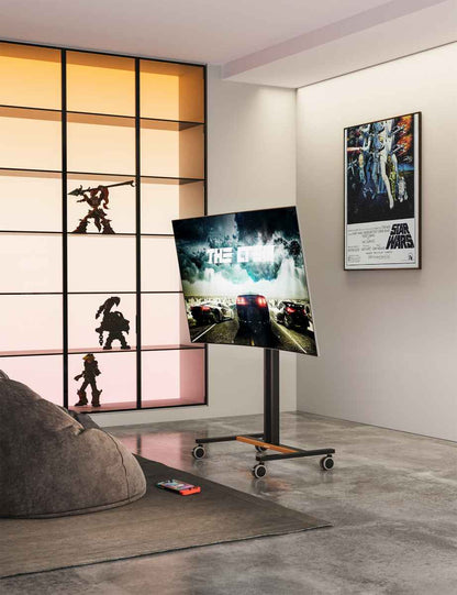 Compact Height-Adjustable TV Cart / Stand Image 13